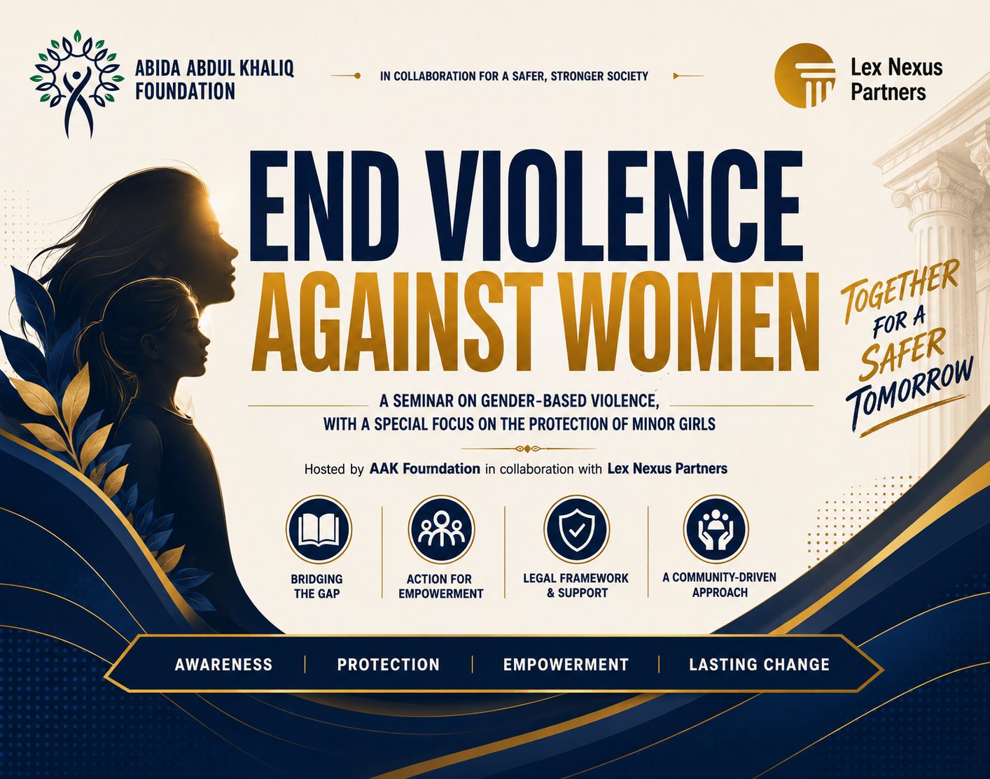Lex Nexus Partners and AAK Foundation Host Seminar on Gender-Based Violence and Protection of Minor Girls